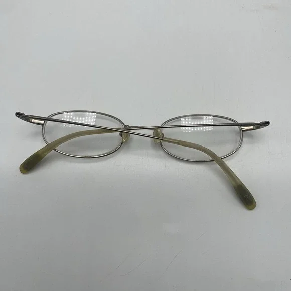 Nike Eyeglasses FRAMES ONLY 4006 102 Oval 49-19-140 Silver 340